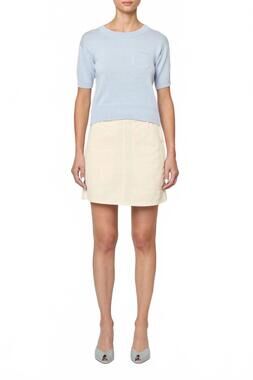 NEW ATELIER DELPHINE mari top in pastel blue
